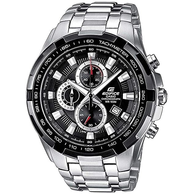 CASIO EDIFICE Mod. CHRONOGRAPH - BLACK-0