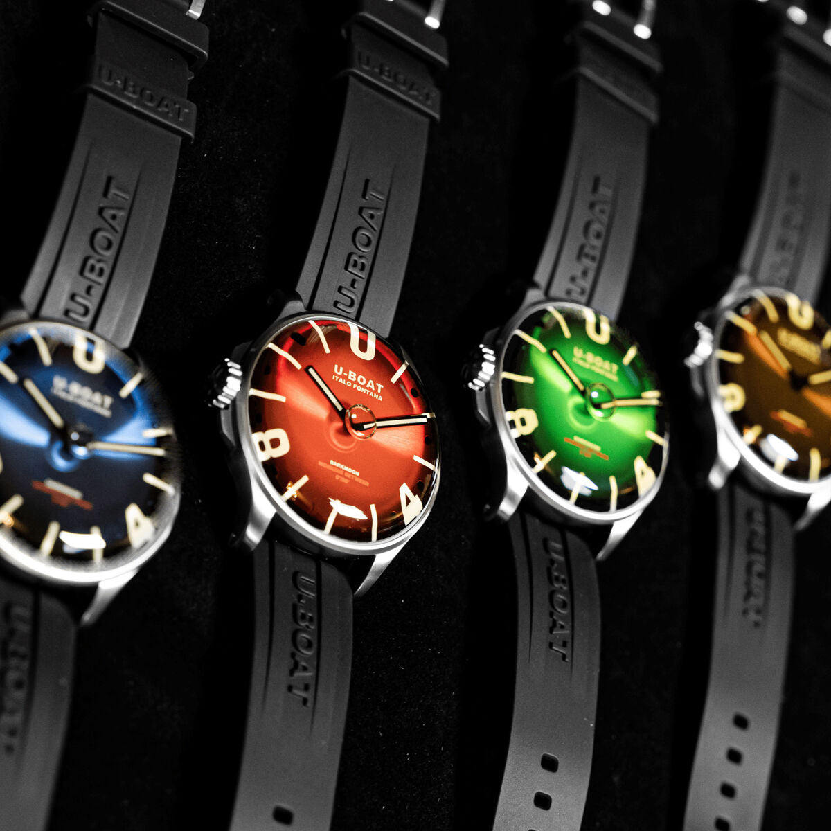 Men's Watch U-Boat Mod. 8704/D Black-2