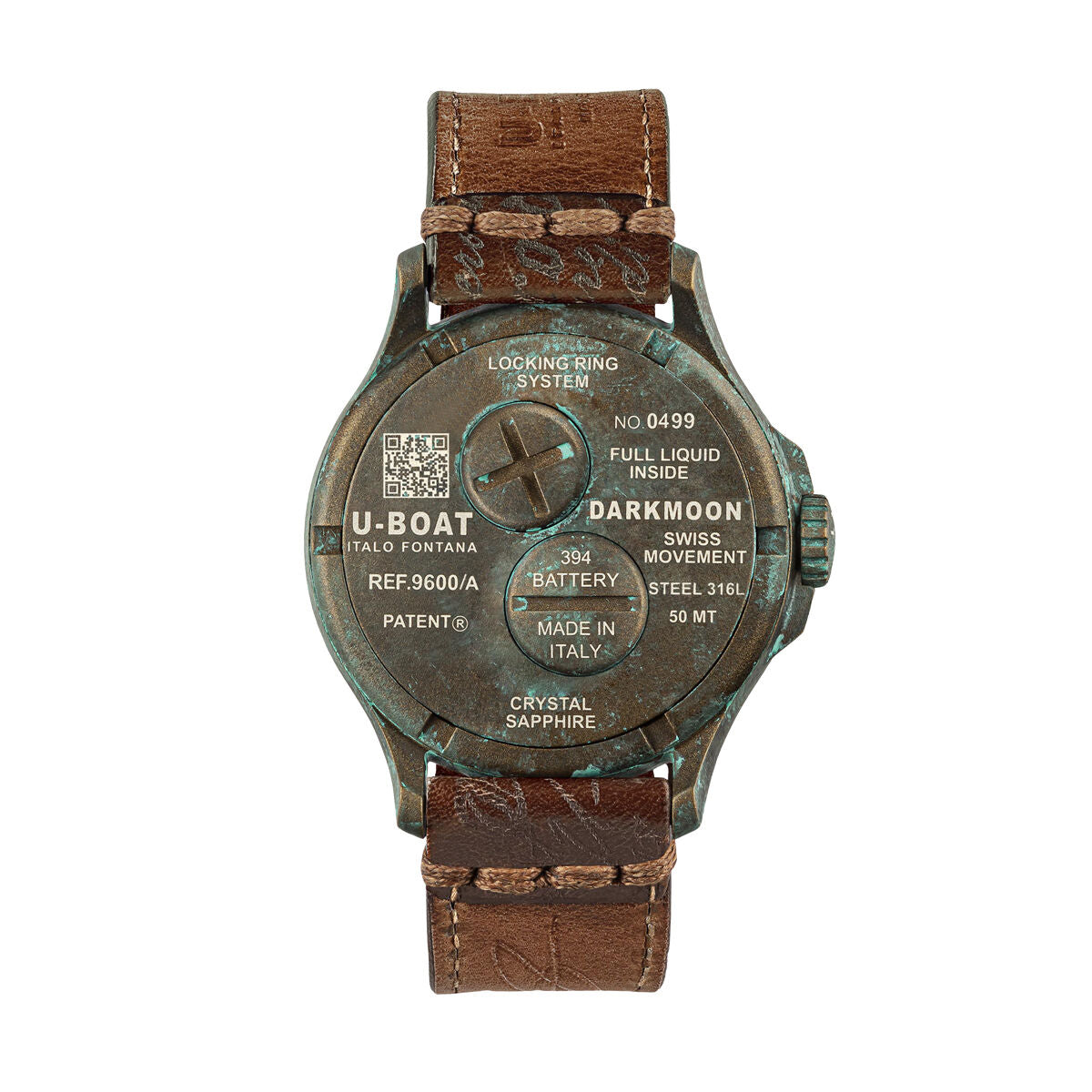 Men's Watch U-Boat Mod. 9600/A Brown-4
