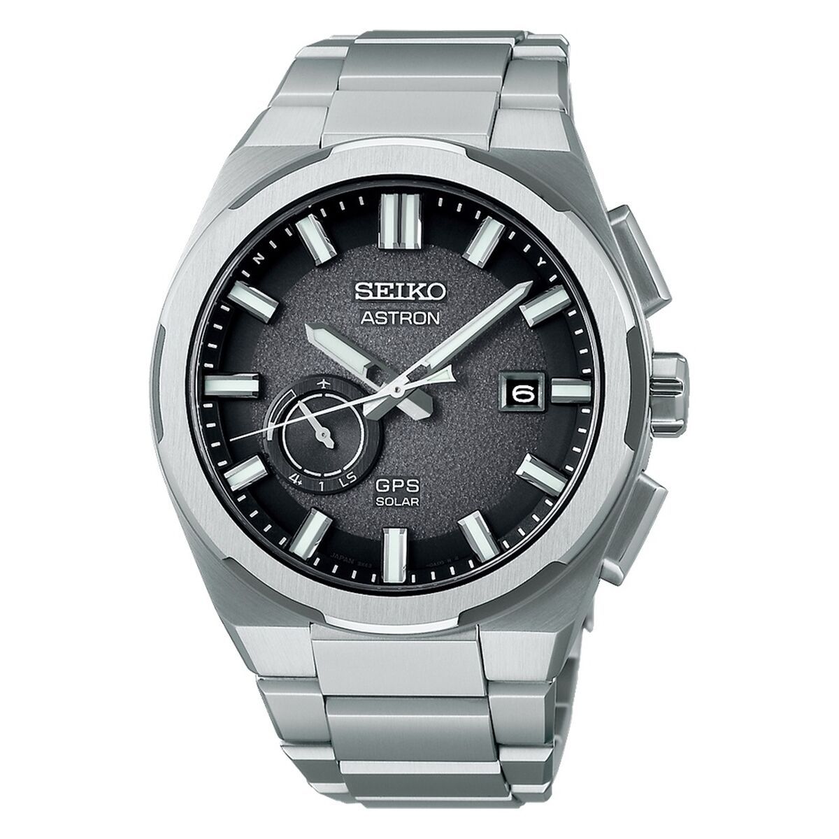 Men's Watch Seiko ASTRON Mod. SOLAR GPS Silver-0