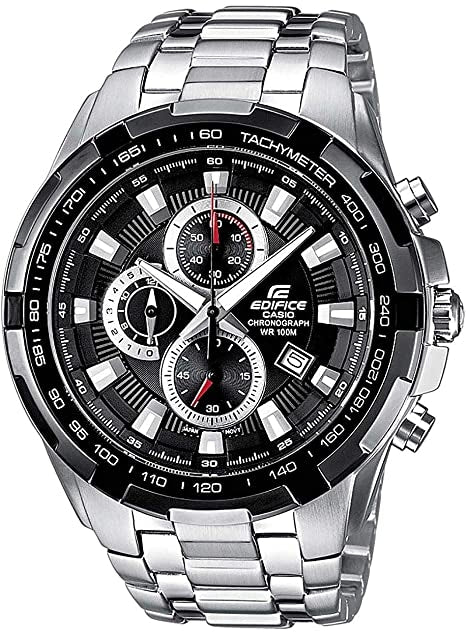 CASIO EDIFICE Mod. CHRONOGRAPH - BLACK-0