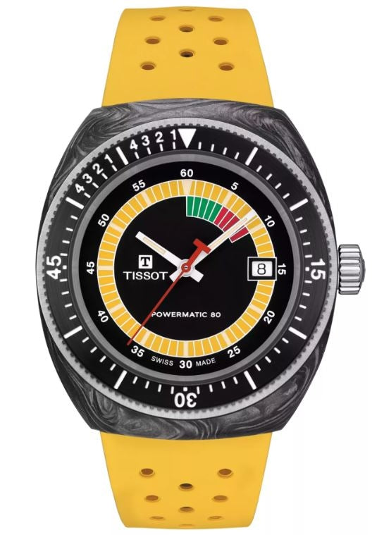 TISSOT Mod. SIDERAL S YELLOW - POWERMATIC 80-0