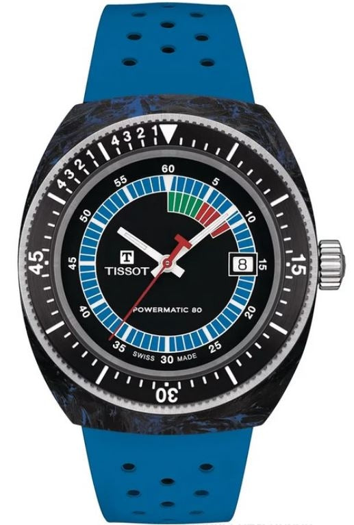 TISSOT Mod. SIDERAL S BLUE - POWERMATIC 80-0